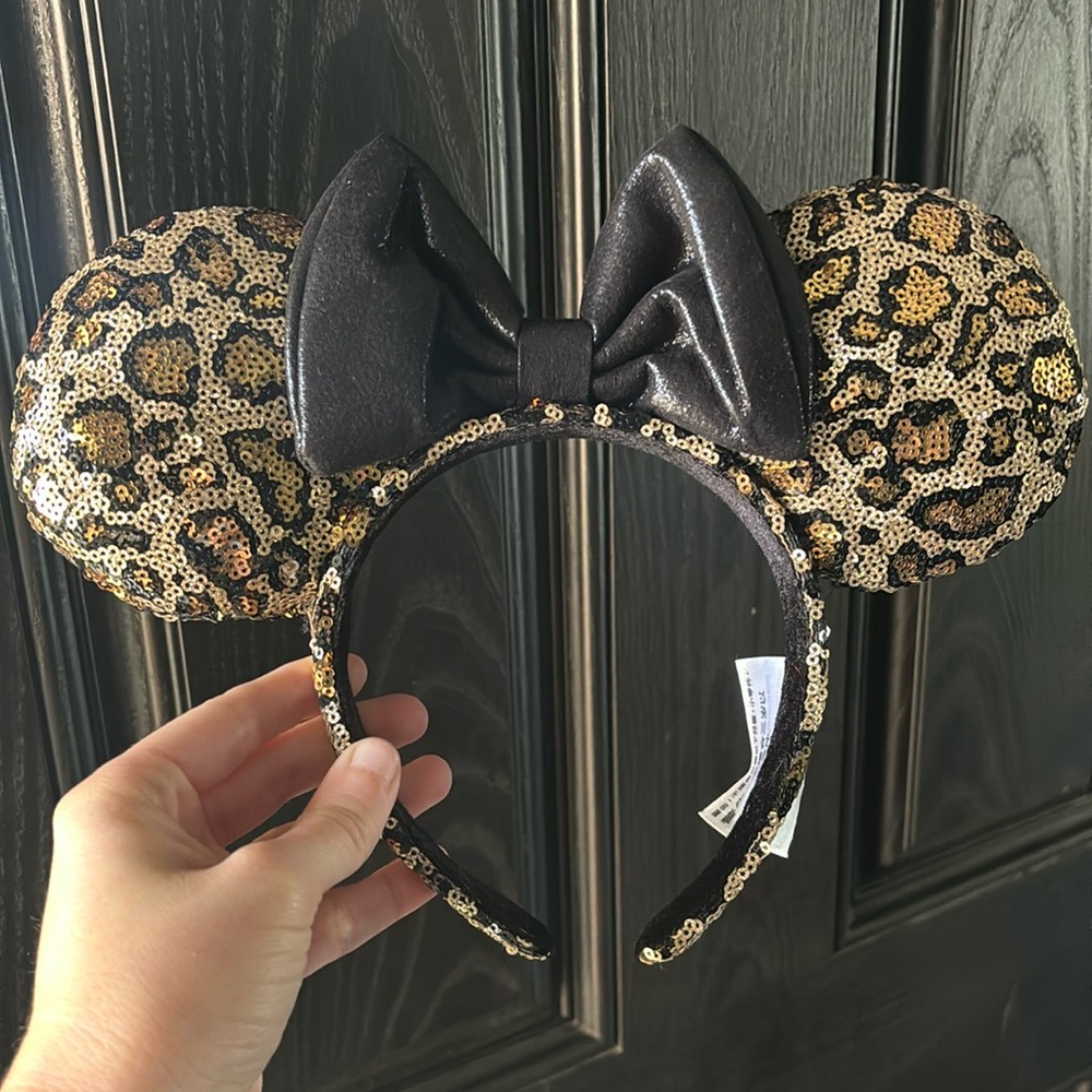 Cheetah print Minnie Ears